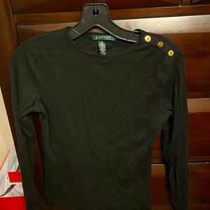 Long sleeved black shirt